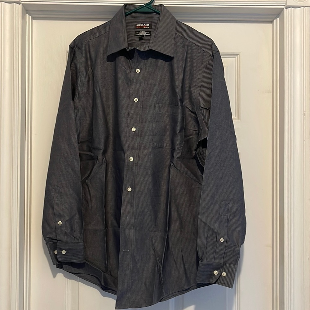 Kirkland button up shirt size 16.5 35